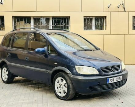 Синий Опель Зафира, объемом двигателя 2 л и пробегом 200 тыс. км за 1950 $, фото 6 на Automoto.ua