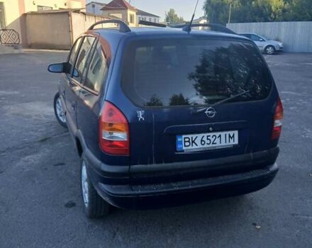 Синій Опель Зафіра, об'ємом двигуна 1.6 л та пробігом 300 тис. км за 3500 $, фото 7 на Automoto.ua