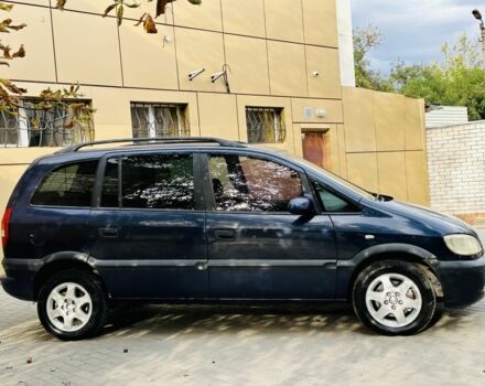 Синий Опель Зафира, объемом двигателя 2 л и пробегом 200 тыс. км за 1950 $, фото 9 на Automoto.ua