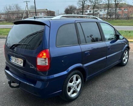 Синий Опель Зафира, объемом двигателя 2.2 л и пробегом 379 тыс. км за 3990 $, фото 8 на Automoto.ua