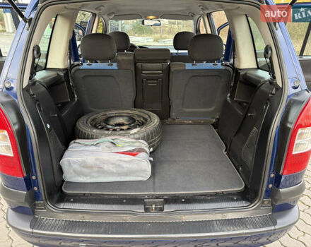 Синий Опель Зафира, объемом двигателя 1.8 л и пробегом 231 тыс. км за 3950 $, фото 33 на Automoto.ua