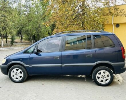 Синий Опель Зафира, объемом двигателя 2 л и пробегом 200 тыс. км за 1950 $, фото 8 на Automoto.ua