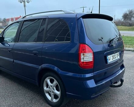 Синий Опель Зафира, объемом двигателя 2.2 л и пробегом 379 тыс. км за 3990 $, фото 22 на Automoto.ua