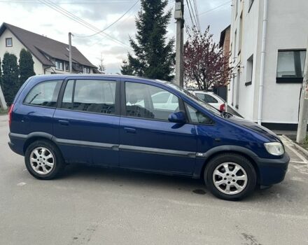 Синий Опель Зафира, объемом двигателя 1.8 л и пробегом 204 тыс. км за 5000 $, фото 15 на Automoto.ua