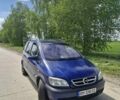 Синий Опель Зафира, объемом двигателя 2 л и пробегом 380 тыс. км за 3100 $, фото 1 на Automoto.ua