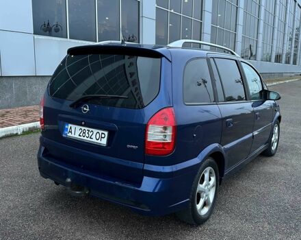 Синий Опель Зафира, объемом двигателя 2.2 л и пробегом 379 тыс. км за 3990 $, фото 20 на Automoto.ua