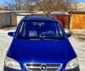 Синий Опель Зафира, объемом двигателя 2 л и пробегом 380 тыс. км за 3800 $, фото 1 на Automoto.ua