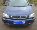 Синий Опель Зафира, объемом двигателя 2 л и пробегом 341 тыс. км за 3850 $, фото 2 на Automoto.ua