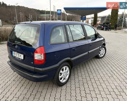 Синий Опель Зафира, объемом двигателя 1.8 л и пробегом 231 тыс. км за 3950 $, фото 7 на Automoto.ua