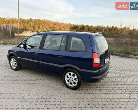 Синий Опель Зафира, объемом двигателя 1.8 л и пробегом 231 тыс. км за 3950 $, фото 3 на Automoto.ua