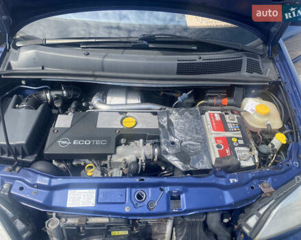 Синий Опель Зафира, объемом двигателя 2.17 л и пробегом 350 тыс. км за 4650 $, фото 13 на Automoto.ua