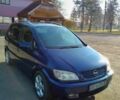 Синій Опель Зафіра, об'ємом двигуна 2 л та пробігом 278 тис. км за 3700 $, фото 1 на Automoto.ua