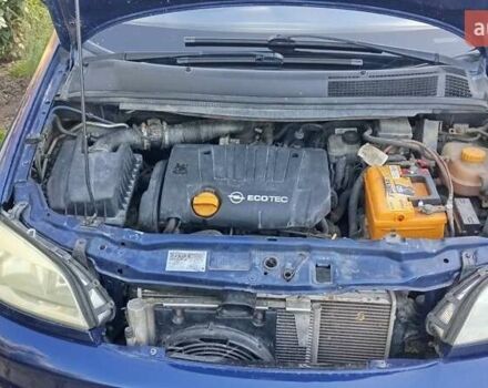 Синий Опель Зафира, объемом двигателя 1.8 л и пробегом 263 тыс. км за 4600 $, фото 5 на Automoto.ua