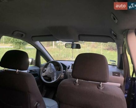 Синій Опель Зафіра, об'ємом двигуна 1.91 л та пробігом 278 тис. км за 4800 $, фото 13 на Automoto.ua