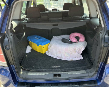 Синий Опель Зафира, объемом двигателя 1.6 л и пробегом 224 тыс. км за 5500 $, фото 13 на Automoto.ua