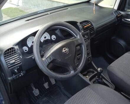 Синий Опель Зафира, объемом двигателя 1.8 л и пробегом 250 тыс. км за 4000 $, фото 18 на Automoto.ua