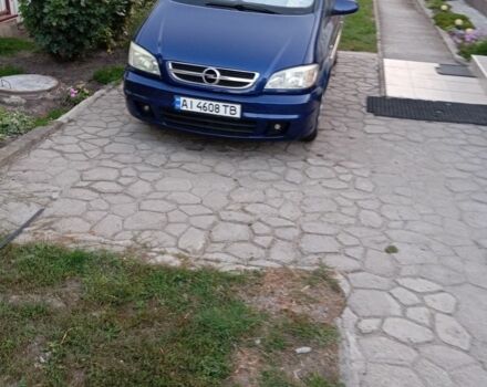 Синий Опель Зафира, объемом двигателя 1.8 л и пробегом 263 тыс. км за 4600 $, фото 11 на Automoto.ua