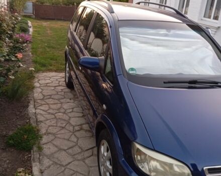 Синий Опель Зафира, объемом двигателя 1.8 л и пробегом 263 тыс. км за 4600 $, фото 9 на Automoto.ua