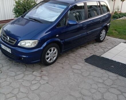 Синий Опель Зафира, объемом двигателя 1.8 л и пробегом 263 тыс. км за 4600 $, фото 10 на Automoto.ua