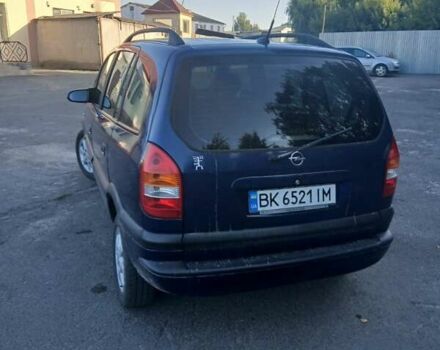 Синій Опель Зафіра, об'ємом двигуна 1.6 л та пробігом 310 тис. км за 3950 $, фото 4 на Automoto.ua