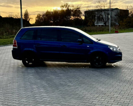 Опель Зафира 2006 в Луцке на Automoto.ua Синий Опель Зафира, объемом двигателя 1.9 л и пробегом 277 тыс. км за 4500 $, фото 5 на Automoto.ua