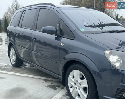 Синий Опель Зафира, объемом двигателя 1.9 л и пробегом 299 тыс. км за 5000 $, фото 14 на Automoto.ua