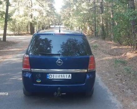 Синий Опель Зафира, объемом двигателя 2.2 л и пробегом 260 тыс. км за 6500 $, фото 2 на Automoto.ua