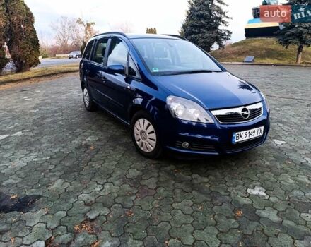 Синій Опель Зафіра, об'ємом двигуна 1.6 л та пробігом 166 тис. км за 5700 $, фото 1 на Automoto.ua