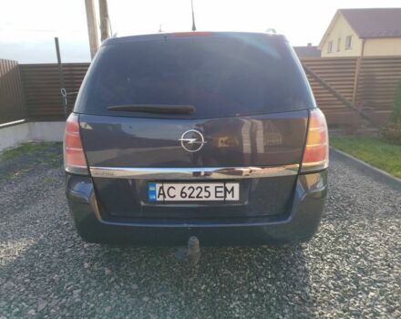 Синій Опель Зафіра, об'ємом двигуна 1.6 л та пробігом 287 тис. км за 3500 $, фото 3 на Automoto.ua