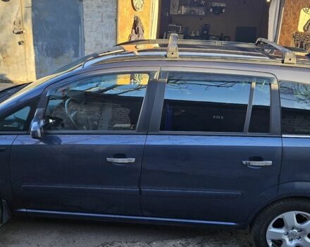 Синий Опель Зафира, объемом двигателя 1.9 л и пробегом 280 тыс. км за 6300 $, фото 1 на Automoto.ua