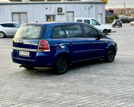 Опель Зафира 2006 в Луцке на Automoto.ua Синий Опель Зафира, объемом двигателя 1.9 л и пробегом 277 тыс. км за 4500 $, фото 6 на Automoto.ua