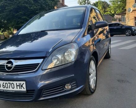 Опель Зафира 2006 в Хусте на Automoto.ua Синий Опель Зафира, объемом двигателя 1.9 л и пробегом 310 тыс. км за 5100 $, фото 4 на Automoto.ua