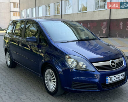 Синій Опель Зафіра, об'ємом двигуна 1.9 л та пробігом 370 тис. км за 4300 $, фото 13 на Automoto.ua
