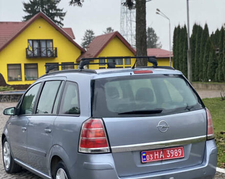 Синий Опель Зафира, объемом двигателя 1.6 л и пробегом 214 тыс. км за 5650 $, фото 7 на Automoto.ua