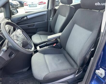 Синий Опель Зафира, объемом двигателя 1.9 л и пробегом 327 тыс. км за 4990 $, фото 15 на Automoto.ua