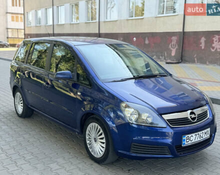 Синій Опель Зафіра, об'ємом двигуна 1.9 л та пробігом 370 тис. км за 4300 $, фото 14 на Automoto.ua