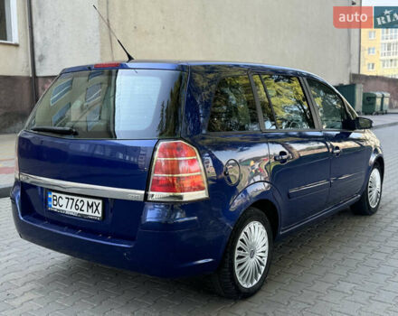 Синій Опель Зафіра, об'ємом двигуна 1.9 л та пробігом 370 тис. км за 4300 $, фото 4 на Automoto.ua