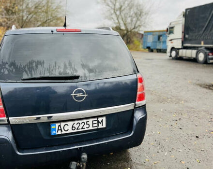 Синий Опель Зафира, объемом двигателя 1.6 л и пробегом 288 тыс. км за 4250 $, фото 5 на Automoto.ua