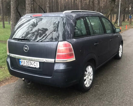 Синій Опель Зафіра, об'ємом двигуна 1.91 л та пробігом 395 тис. км за 4700 $, фото 3 на Automoto.ua