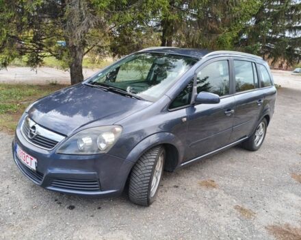 Синий Опель Зафира, объемом двигателя 1.9 л и пробегом 300 тыс. км за 3600 $, фото 6 на Automoto.ua