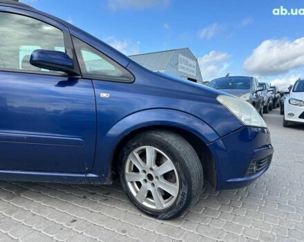 Синий Опель Зафира, объемом двигателя 1.9 л и пробегом 327 тыс. км за 4990 $, фото 11 на Automoto.ua