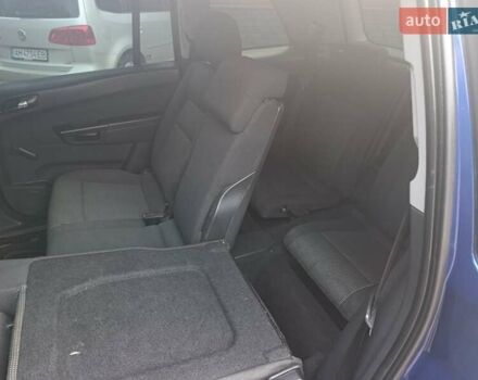 Синий Опель Зафира, объемом двигателя 1.91 л и пробегом 349 тыс. км за 4699 $, фото 18 на Automoto.ua