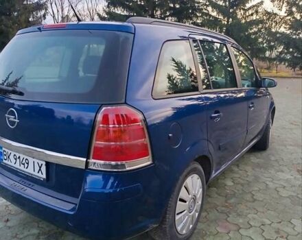 Синій Опель Зафіра, об'ємом двигуна 1.6 л та пробігом 166 тис. км за 5700 $, фото 6 на Automoto.ua