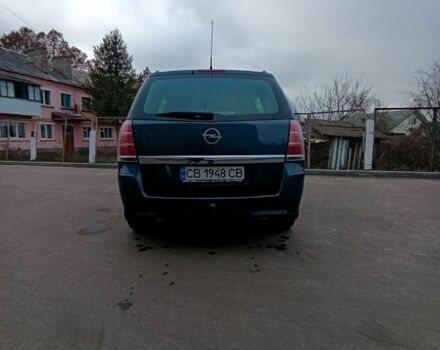 Синий Опель Зафира, объемом двигателя 1.6 л и пробегом 198 тыс. км за 5500 $, фото 6 на Automoto.ua