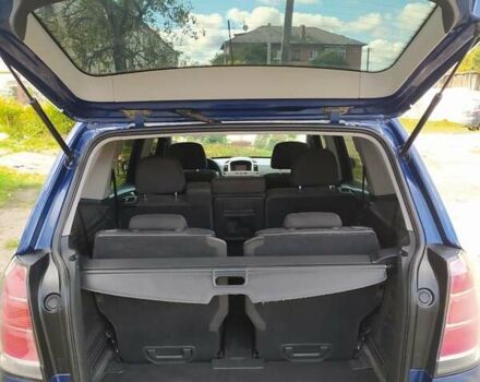Синий Опель Зафира, объемом двигателя 1.6 л и пробегом 174 тыс. км за 5800 $, фото 13 на Automoto.ua