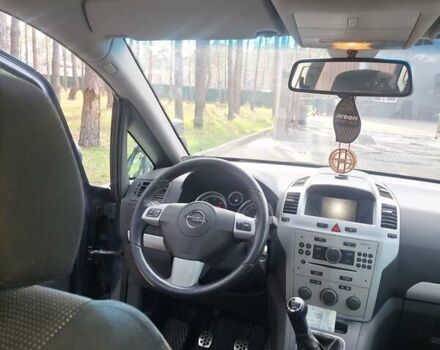 Синий Опель Зафира, объемом двигателя 1.9 л и пробегом 237 тыс. км за 5800 $, фото 21 на Automoto.ua