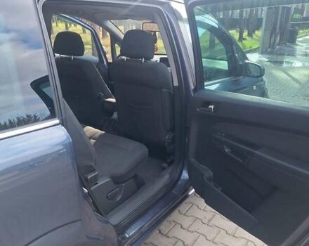 Синий Опель Зафира, объемом двигателя 1.9 л и пробегом 237 тыс. км за 5800 $, фото 14 на Automoto.ua