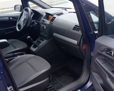 Синій Опель Зафіра, об'ємом двигуна 1.6 л та пробігом 230 тис. км за 6350 $, фото 9 на Automoto.ua