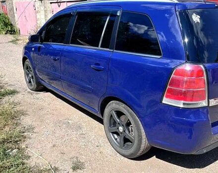 Синій Опель Зафіра, об'ємом двигуна 1.8 л та пробігом 300 тис. км за 5200 $, фото 3 на Automoto.ua