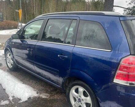 Синий Опель Зафира, объемом двигателя 1.8 л и пробегом 195 тыс. км за 4000 $, фото 4 на Automoto.ua